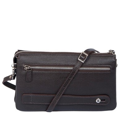 Tergan Kahve Deri Erkek Portföy Çantası 2998A7P - 3