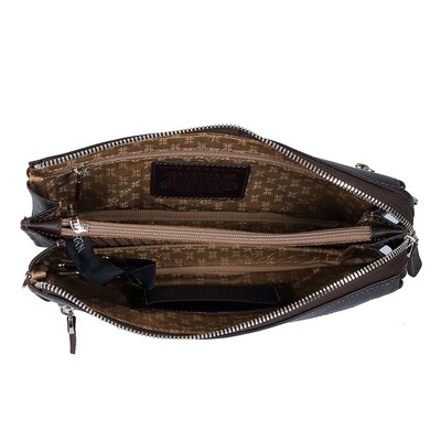 Tergan Kahve Deri Erkek Portföy Çantası 2998A7P - 4