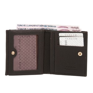 Tergan Kahve Deri Kadın Cüzdan 5627A42 - Tergan (1)