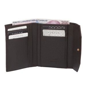 Tergan Kahve Deri Kadın Cüzdan 5809H6C - Tergan (1)