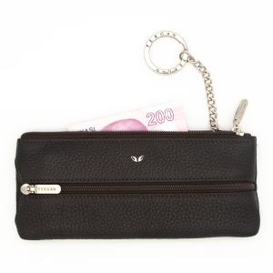 Tergan Kahve Deri Unisex Anahtarlık 0157A42 - Tergan (1)