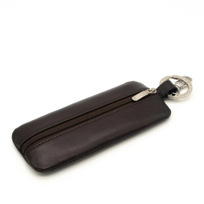 Tergan Kahve Deri Unisex Anahtarlık 0192B07 - Tergan