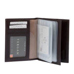 Tergan Kahve Deri Unisex Ruhsatlık 1338B07 - Tergan (1)