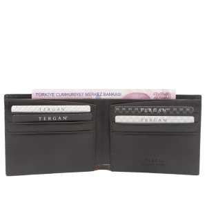 Tergan Kahve Erkek Deri Cüzdan 1661B07 - Tergan (1)