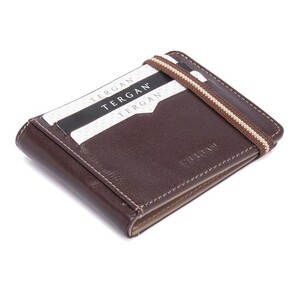 Tergan Kahve-Kum Deri Erkek Cüzdan 1600A8K - Tergan