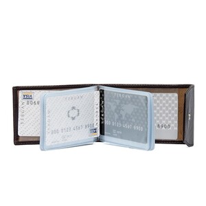 Tergan Kahve Unisex Deri Kredi Kartlık 1193B07 - Tergan (1)