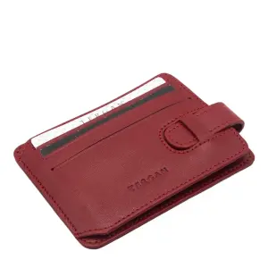 Tergan Kırmızı Deri Erkek Kredi Kartlık 01533C71 