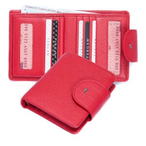 Tergan Kırmızı Deri Kadın Cüzdanı 5674A86 - Tergan (1)