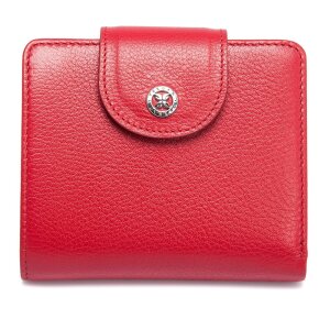 Tergan Kırmızı Deri Kadın Cüzdanı 5674A86 