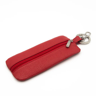 Tergan Kırmızı Deri Unisex Anahtarlık 0192B8I - Tergan