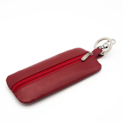 Tergan Kırmızı Deri Unisex Anahtarlık 0192C71 - Tergan