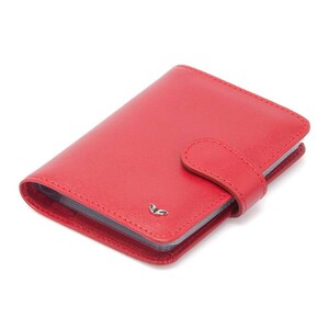 Tergan Kırmızı Deri Unisex Kredi Kartlık 1210C71 