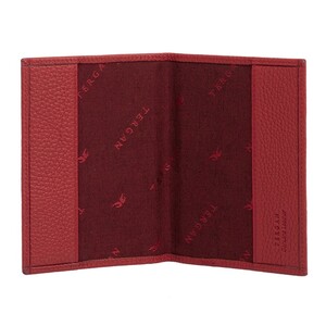 Tergan Kırmızı Deri Unisex Passaportluk 1200B68 - Tergan (1)