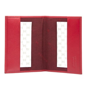 Tergan Kırmızı Deri Unisex Passaportluk 1200C71 - Tergan (1)