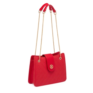 Tergan Kırmızı Print Kadın Çanta 09118S4R - Tergan (1)