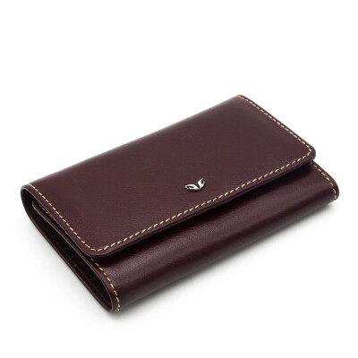 Tergan Koyu Taba Deri Unisex Anahtarlık 0066A99 - Tergan