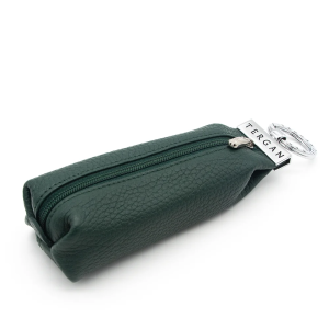 Tergan Koyu Yeşil Deri Anahtarlık - 0193J26 