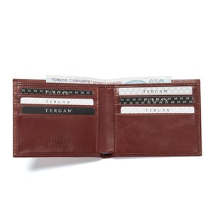 Tergan K.Taba Deri Erkek Cüzdanı 1211C64 - Tergan (1)