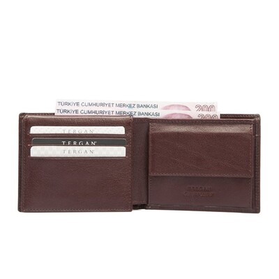 Tergan K.Taba Deri Erkek Cüzdanı 1254A99 - 2