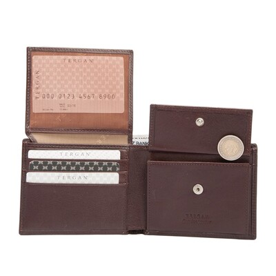 Tergan K.Taba Deri Erkek Cüzdanı 1254A99 - 3