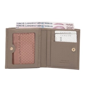 Tergan Kum Deri Kadın Cüzdan 5627B73 - Tergan (1)