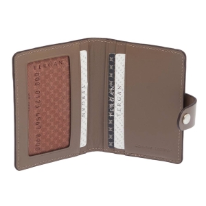 Tergan Kum Unisex Deri Kredi Kartlık 1653V62 - Tergan (1)