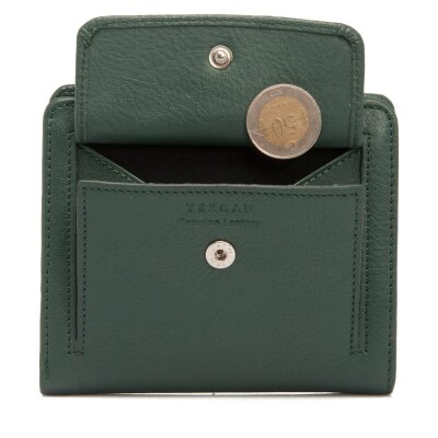 Tergan K.Yeşil Deri Kadın Cüzdanı 5674J0B - 5