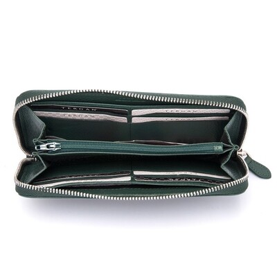 Tergan K.Yeşil Kadın Deri Bayan Cüzdanı 5734I5T - 3