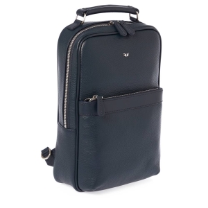 Tergan Lacivert Deri Erkek Askılı Çanta 21481D6M - Tergan (1)