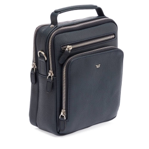 Tergan Lacivert Deri Erkek Askılı Çanta 21482A38 - Tergan (1)