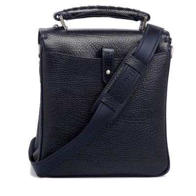 Tergan Lacivert Deri Erkek Çanta 22709P5Y - 3