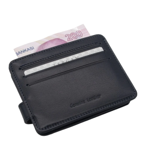 Tergan Lacivert Deri Erkek Cüzdan 1658H86 - Tergan (1)