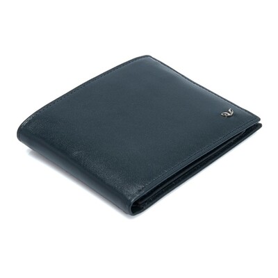 Tergan Lacivert Deri Erkek Cüzdanı 1228H86 - 1