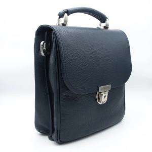 Tergan Lacivert Deri Erkek Portföy Çanta 22880A38 - Tergan (1)