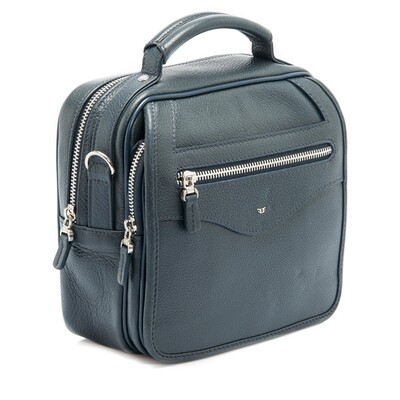 Tergan Lacivert Deri Erkek Portföy Çantası 2958X86 - 2