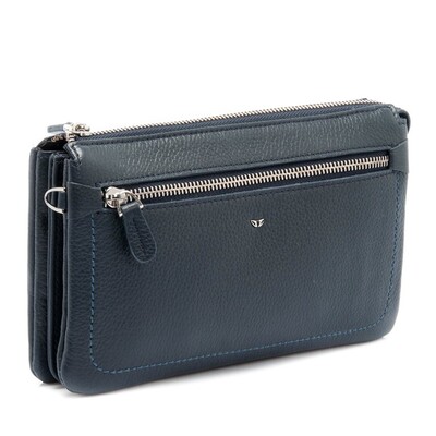 Tergan Lacivert Deri Erkek Portföy Çantası 2998X86 - 2