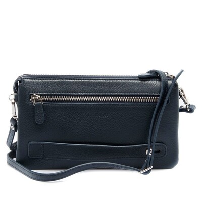 Tergan Lacivert Deri Erkek Portföy Çantası 2998X86 - 3