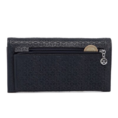 Tergan Lacivert Deri Kadın Cüzdan 5787A38 - 4