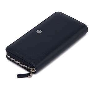 Tergan Lacivert Deri Kadın Cüzdanı 5777I91 