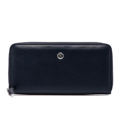 Tergan Lacivert Deri Kadın Cüzdanı 5777I91 - 2