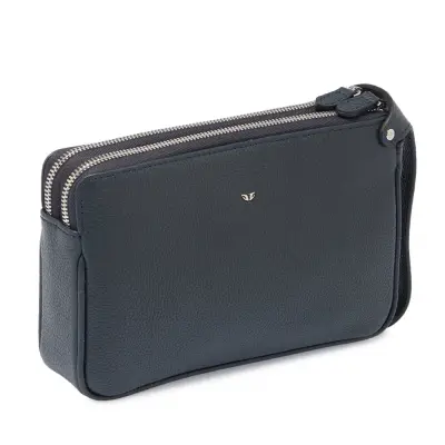 Tergan Lacivert Deri Portföy Çanta 21470A38 - 2