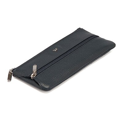Tergan Lacivert Deri Unisex Anahtarlık 0157X86 - 1
