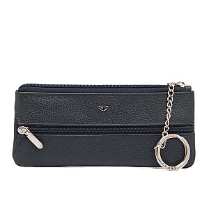 Tergan Lacivert Deri Unisex Anahtarlık 0157X86 - Tergan (1)