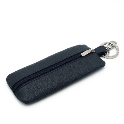 Tergan Lacivert Deri Unisex Anahtarlık 0192X86 - Tergan