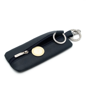 Tergan Lacivert Deri Unisex Anahtarlık 0192X86 - Tergan (1)