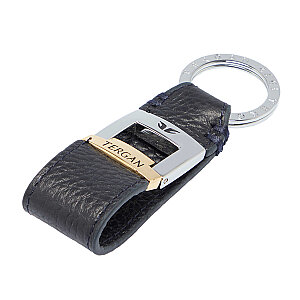 Tergan Lacivert Deri Unisex Anahtarlık 0242A38 