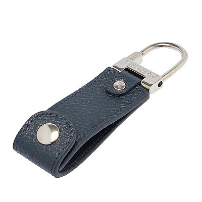 Tergan Lacivert Deri Unisex Anahtarlık 0267A38 - 1