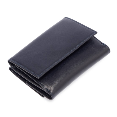 Tergan Lacivert Deri Ünisex Cüzdan 1650H86 - 4