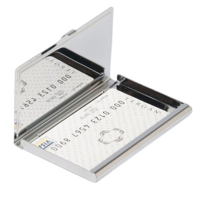 Tergan Lacivert Deri Unisex Kredi Kartlık 0195H86 - 2