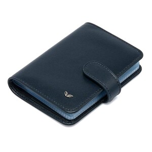 Tergan Lacivert Deri Unisex Kredi Kartlık 1210H86 